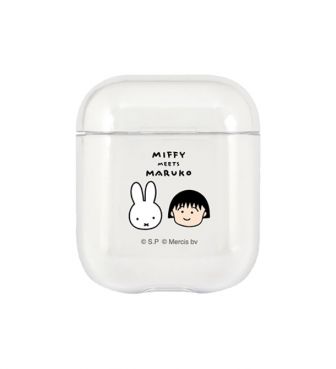 miffy meets maruko AirPods クリアケース GOUR