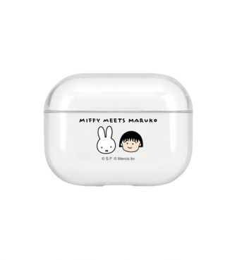 miffy meets maruko AirPods Pro クリアケース GOUR