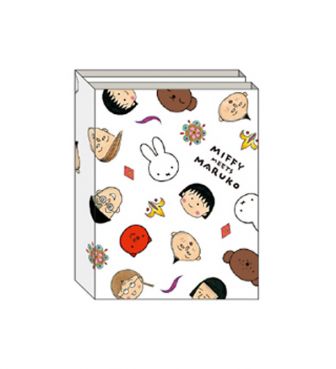 miffy meets maruko ブック型付箋 B SQUA