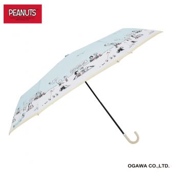 ﾋﾟｰﾅｯﾂ雨傘/折畳傘／スヌーピー（公園）