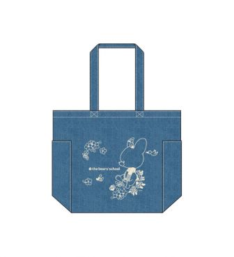 くまのがっこう デニムトート はなかんむり WATA