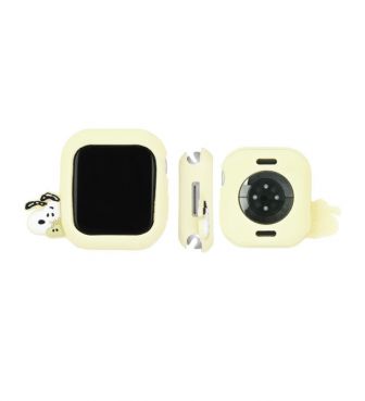 スヌーピー Apple Watch 41/40mm対応 シリコンケース ひょっこり GOUR