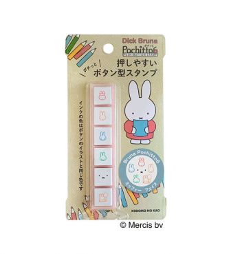 ミッフィー スタンプ ポチッと6(シックス) フェイス