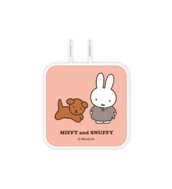 ミッフィー MIFFY and SNUFFY USB/USB Type-C ACアダプタ GOUR