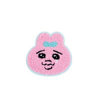 おぱんちゅうさぎ モコモコ刺繍ステッカー なみだフェイス TSF