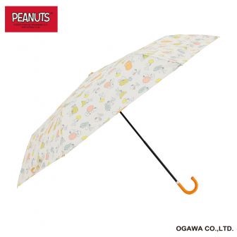 ﾋﾟｰﾅｯﾂ雨傘／折畳傘／スヌーピー／フルーツ