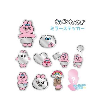 おぱんちゅうさぎ トレーディングミラーステッカー 単品（１０種）TSF