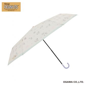 ﾋﾟｰﾅｯﾂ雨傘/折畳傘／スヌーピービンテージ（かわいい犬）