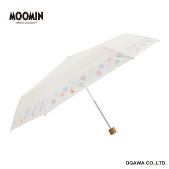 ムーミン晴雨兼用傘/折りたたみ傘／リトルミイ（花）