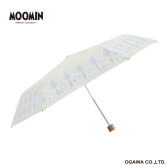ムーミン晴雨兼用傘/折りたたみ傘／ムーミン（森）