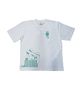 くまのがっこう ビッグTシャツ プレゼント/WH WATA