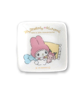 ﾏｲﾒﾛﾃﾞｨ50th･ｸﾛﾐ20th ﾌﾟﾁ角小皿(ﾏｲﾒﾛﾃﾞｨ)KS