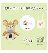 数量限定〈野ねずみユルリ〉直筆ハガキつき！豪華5点セット
