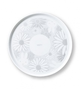 miffy 70th White ﾌﾟﾚｰﾄL