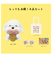 ステッカーセットのプレゼントつき！〈すごく良い〉とってもお得！4点セット