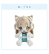 〈桃豆こまもち〉こまこちゃん ぬいぐるみ