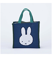 Dick Bruna ﾆｯﾃｨﾝｸﾞﾄ-ﾄﾊﾞｯｸﾞ FRUITS miffy HEMI