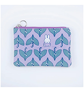 Dick Bruna ｷﾙﾃｨﾝｸﾞﾌﾗｯﾄﾎﾟｰﾁ LILY/VALLEY HEMI