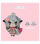 ステッカープレゼントつき！〈むーらん〉Vむーらんちゃん ぬいぐるみ