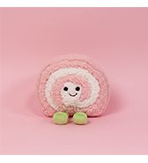 〈teeny friends〉桜ロールケーキ ぬいぐるみ