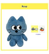 ステッカープレゼントつき！〈BUMPY〉Nyap ぬいぐるみ