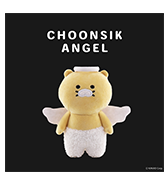 1BUY1GETキャンペーン対象商品〈チュンシク〉ぬいぐるみ 天使バージョン