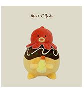 先行予約！〈たこやきちゃん〉ぬいぐるみ