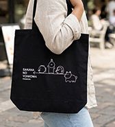 先行予約!〈ニョペ茄子〉魚の4コマ実在トートバッグ