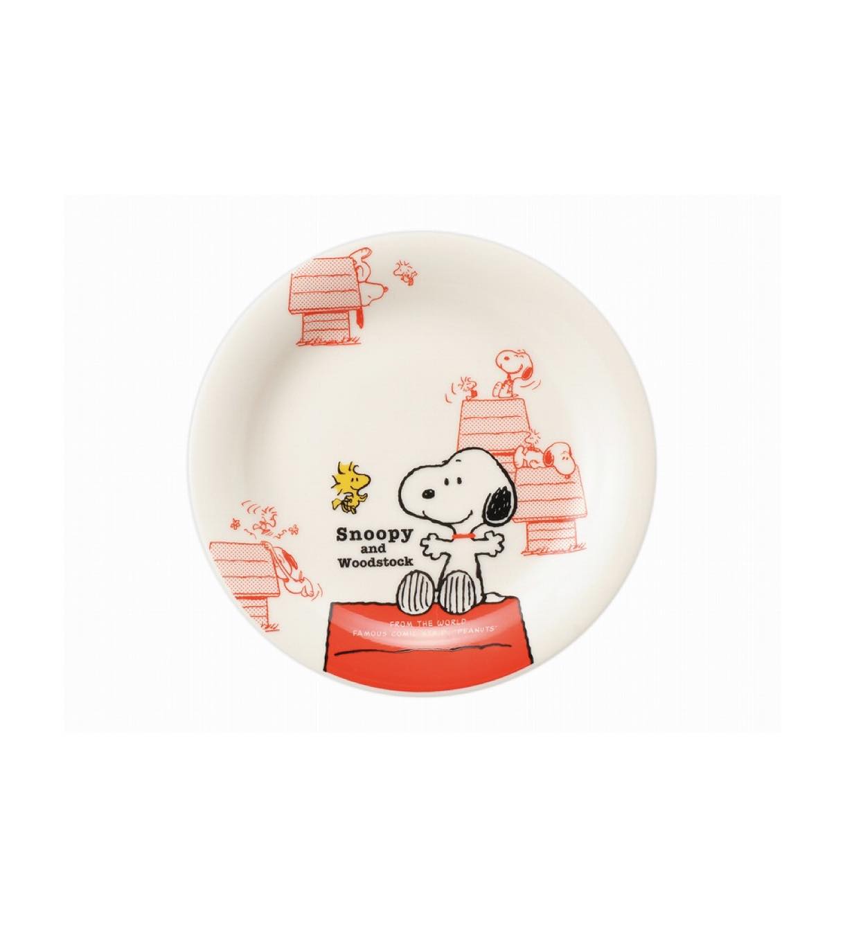 Nbケーキ皿 スヌーピーズハウス Hopely