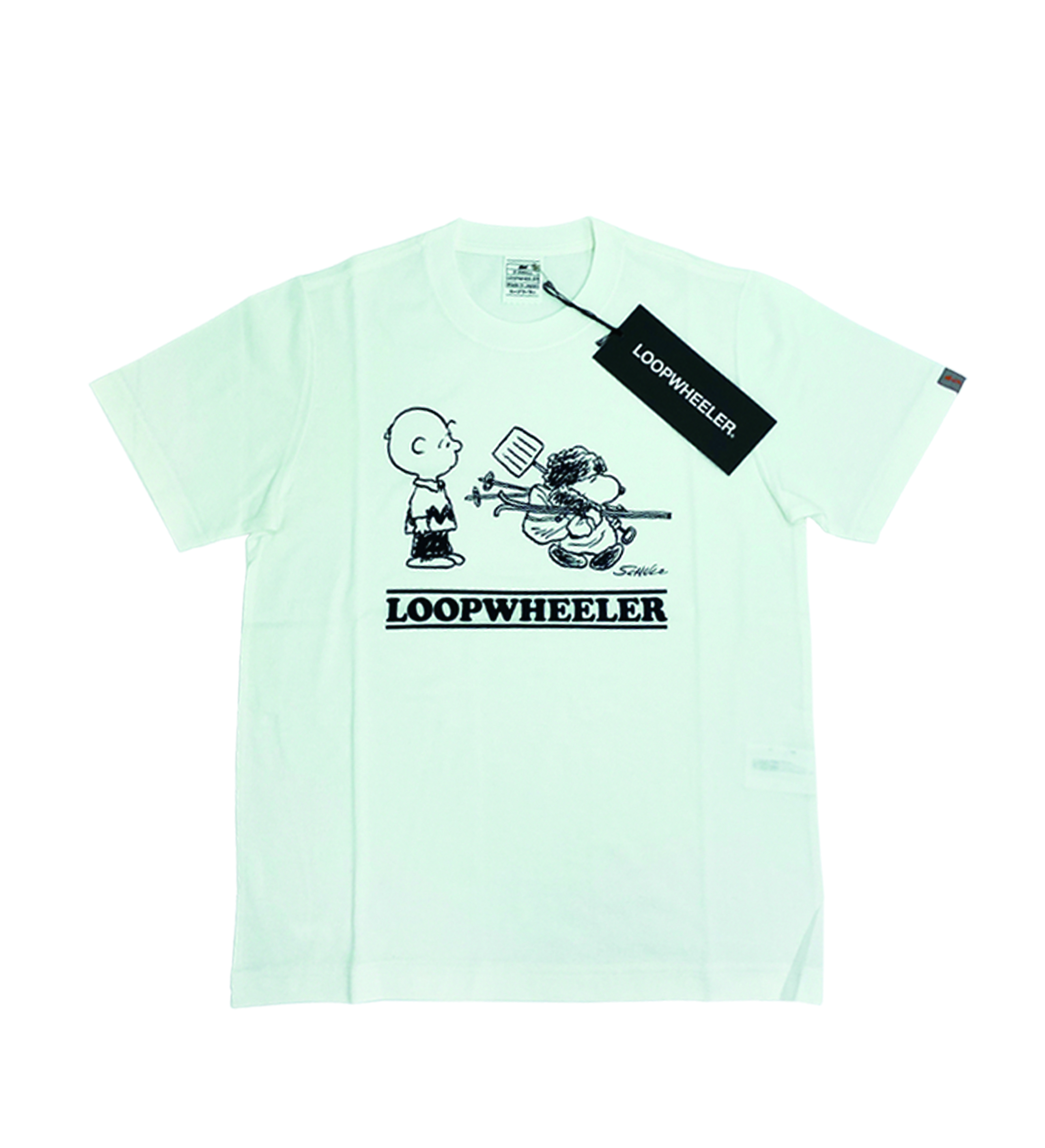 Loopwheeler Snoopy Tee Hopely