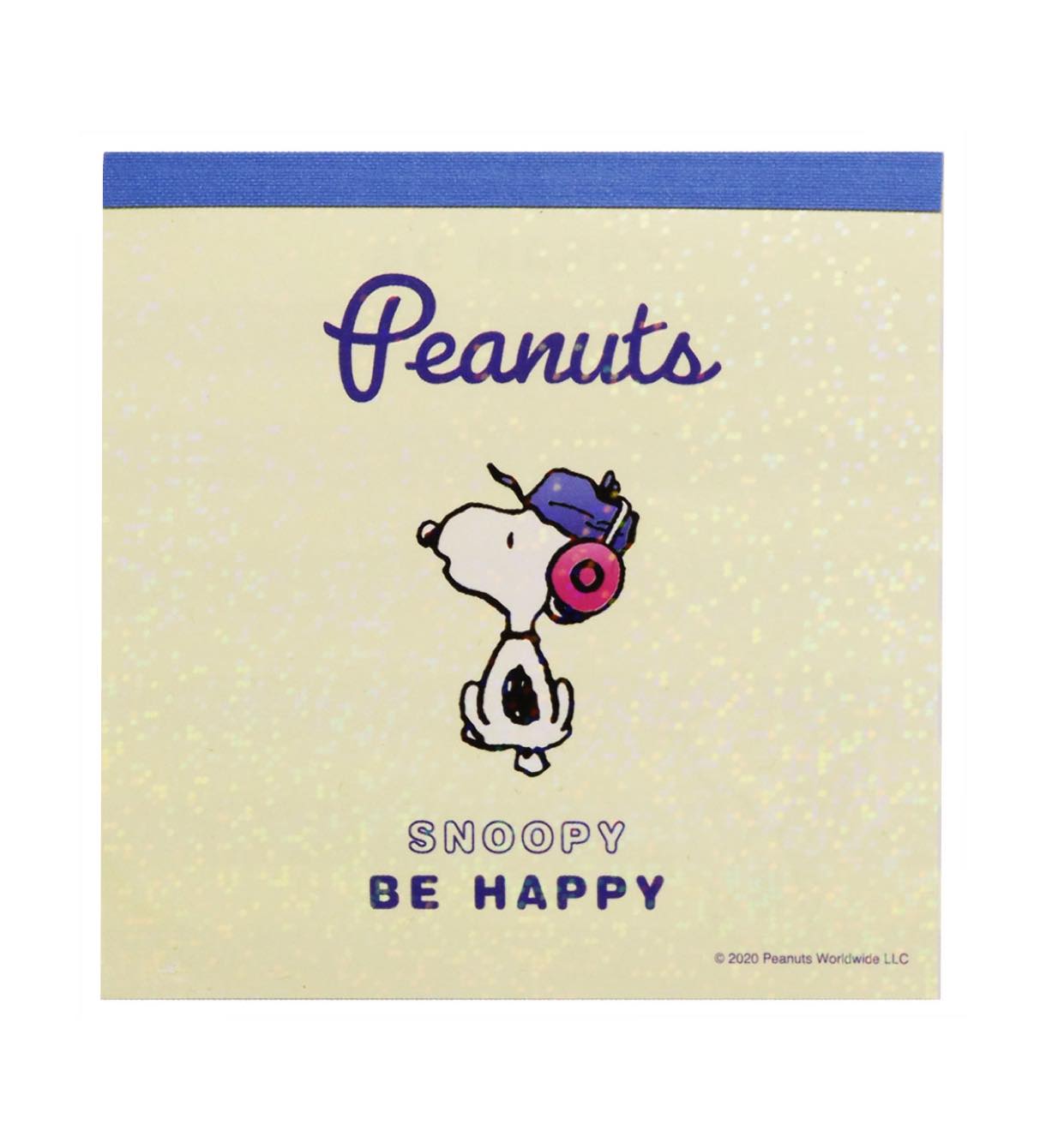 スクエアメモ クリーム Sweet Pop スヌーピー Suns Hopely