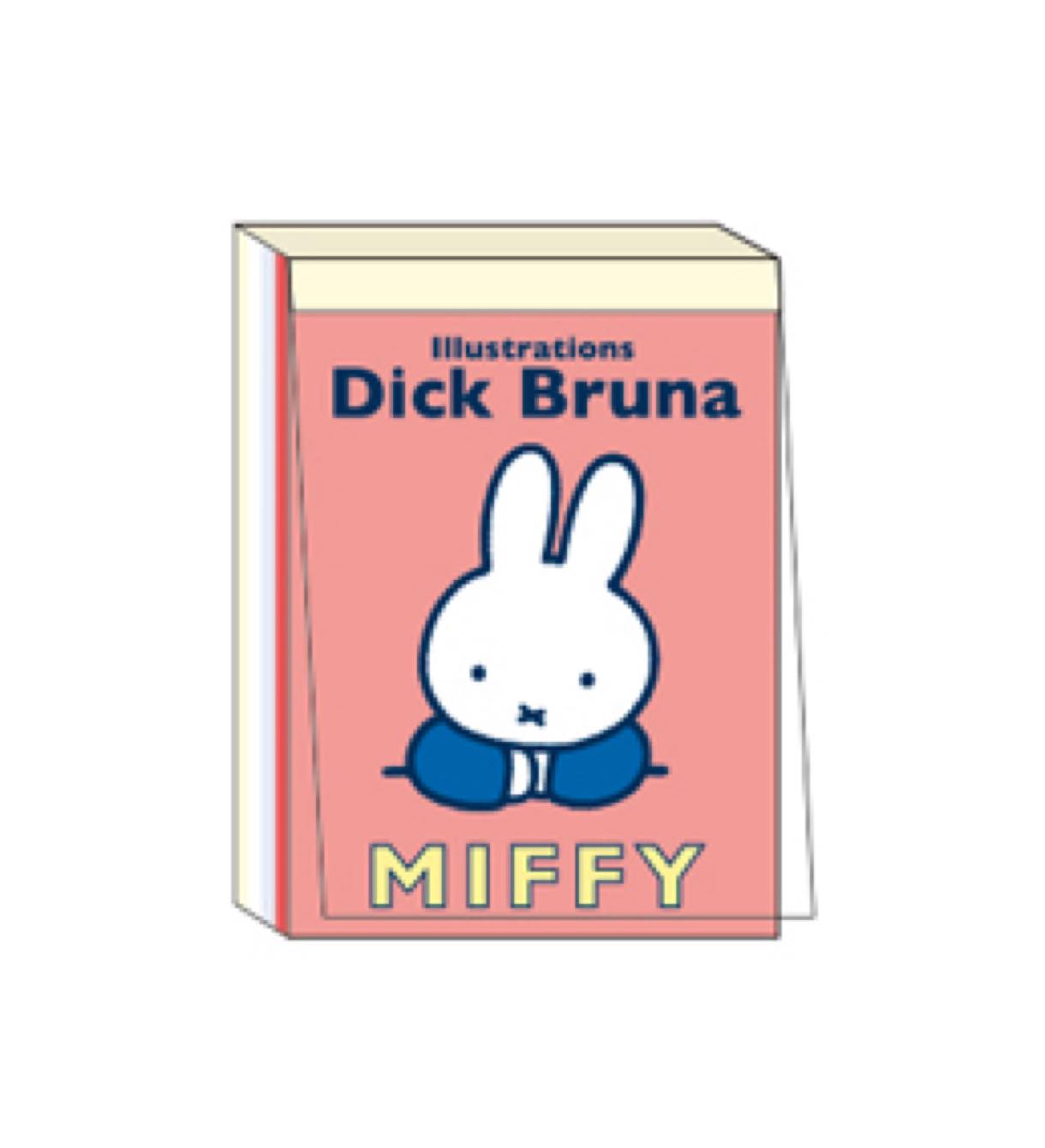 ミッフィー ミニメモパッド ピンク Squa Hopely